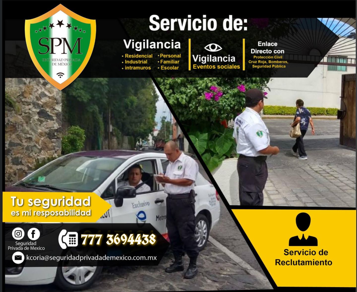 Servicios de vigilancia SPM