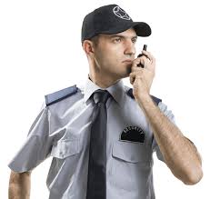 Guardia con radio